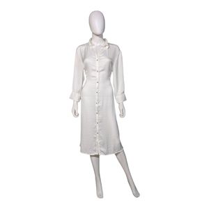 Hello Nite Long Sleeve Dress Shirt Cloud S